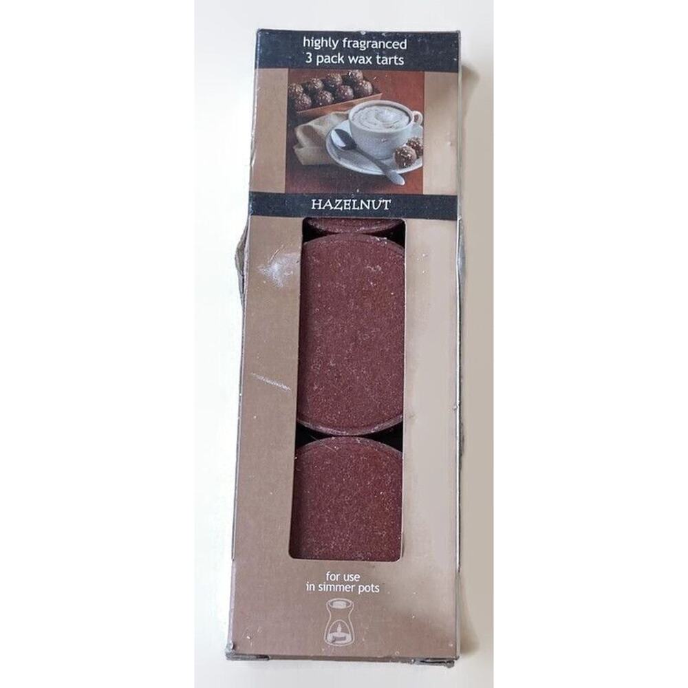 Candle Lite Wax Tart Melts Hazelnut 3 Pack USA Made Cozy Casual Comfort